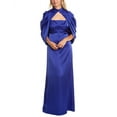 thumbnail image 1 of Theia womens  Carrie Gown, 0, Blue, 1 of 3
