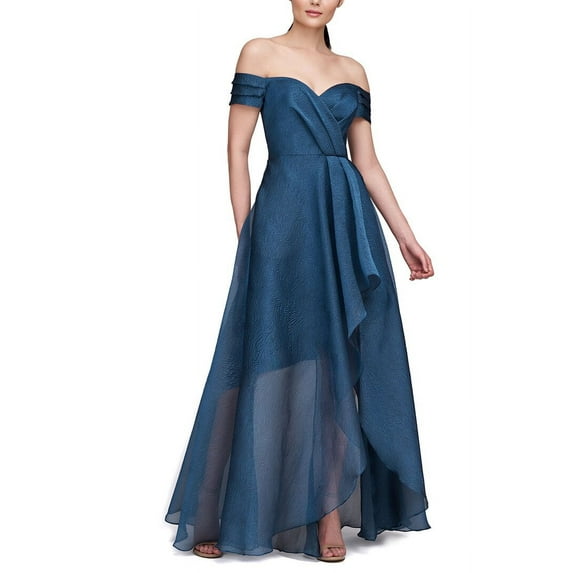 Theia womens Cecilia High Low Gown, 12