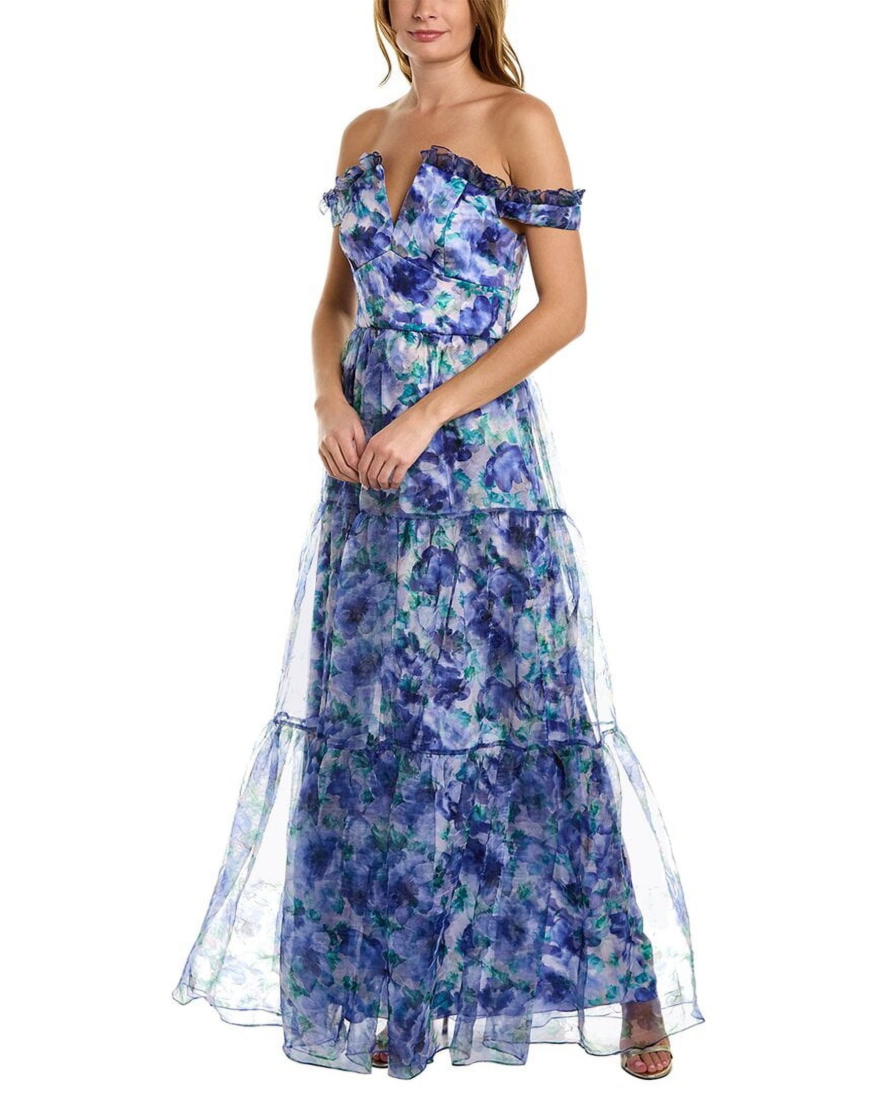 havana nights formal dress Women's Fiesta Red Color Halter Havana Nights Tropical Leaf Print Maxi Dress S