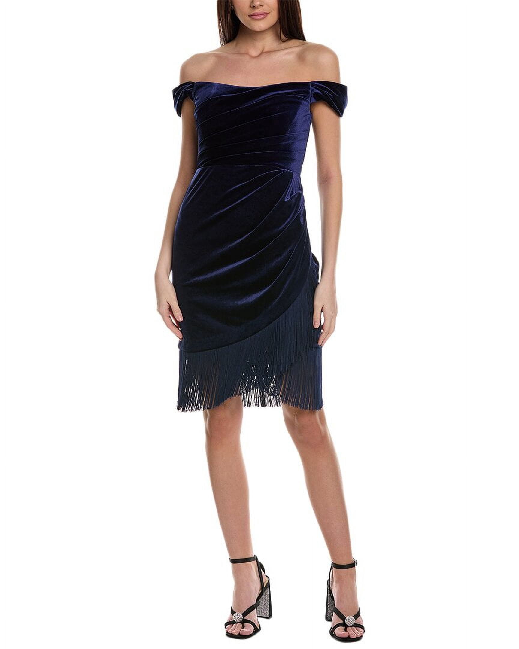 theia cocktail dresses Black / 4