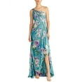 thumbnail image 1 of Theia womens  Rhonda One Shoulder Gown, 14, 1 of 3