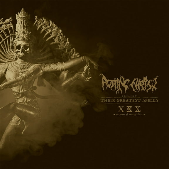 Rotting Christ Their Greatest Spells (Gold) (Vinyl Record) 12" Album Coloured Vinyl Box Set