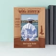 thumbnail image 1 of Their Lives Your Freedom Personalized Wooden Frame 3 1/2" x 5" Brown (Vertical), 1 of 1