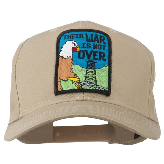 Their War Not Over Military Patch Cap - Khaki OSFM
