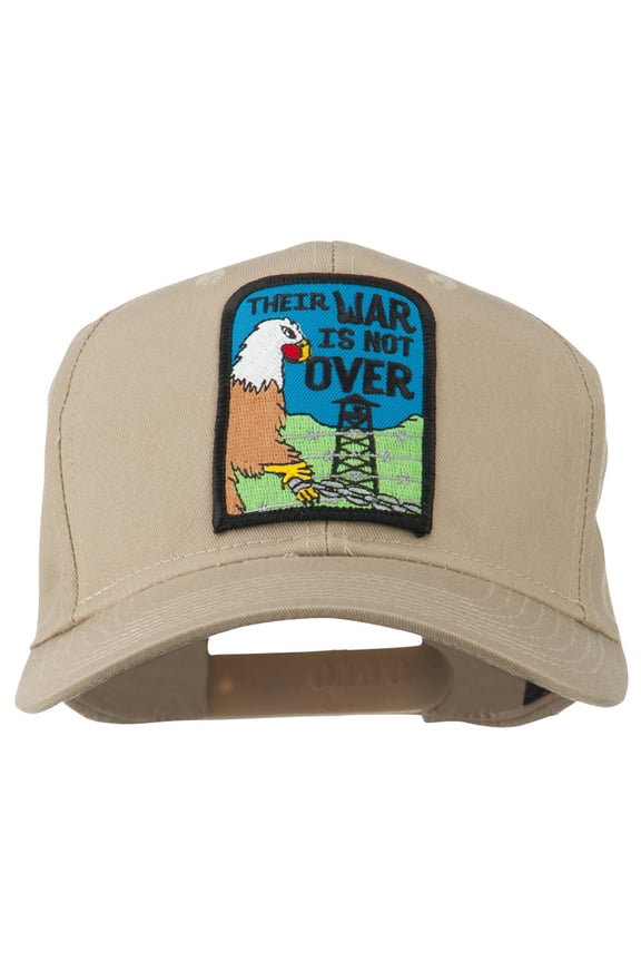 Their War Not Over Military Patch Cap - Khaki OSFM