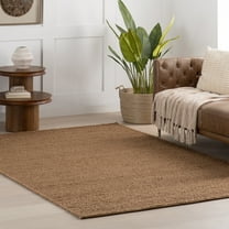 nuLOOM Thellia Textured Flatweave Shag Rug, 6' x 9', Thellia Rust