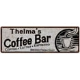 thumbnail image 1 of Thelma's Coffee Bar Sign Kitchen Decor 6x18 206180007123, 1 of 1