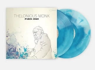 Thelonious Monk - Paris 1969 - 180-Gram Light Blue Galaxy Colored Vinyl - Music & Performance