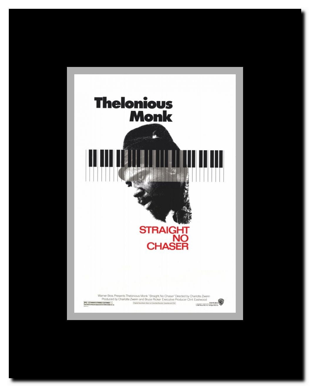 Thelonious Monk: Straight No Chaser Framed Movie Poster