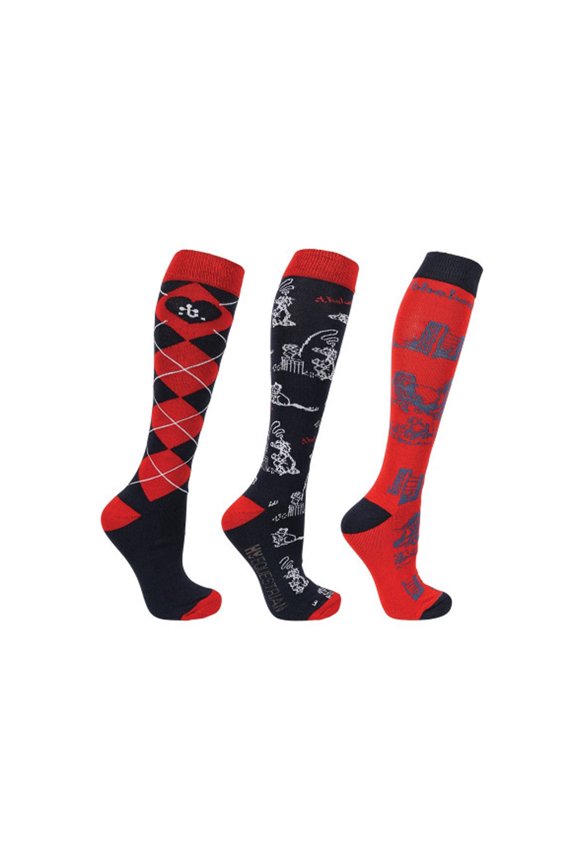 Adult Practice Makes Perfect Socks (Pack of 3)