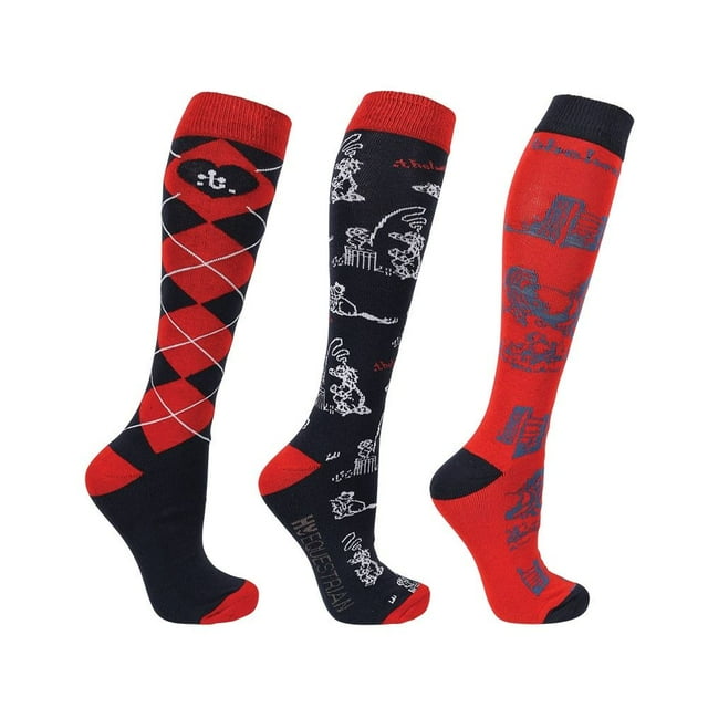 Thelwell Boys/Girls Practice Makes Perfect Socks (Pack of 3) - Walmart.com
