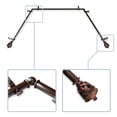 thumbnail image 1 of Thema 13/16" Bay Window curtain rod 20"-36", 38"-72" - Cocoa,(ABay-94-7), 1 of 4