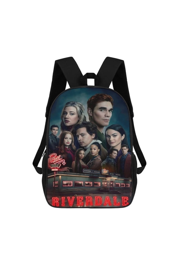 Theme Backpack, Campus style schoolbag Bookbag with Adjustable Shoulder Straps And Large Zip Compartment, Unisex Travel Bags.17