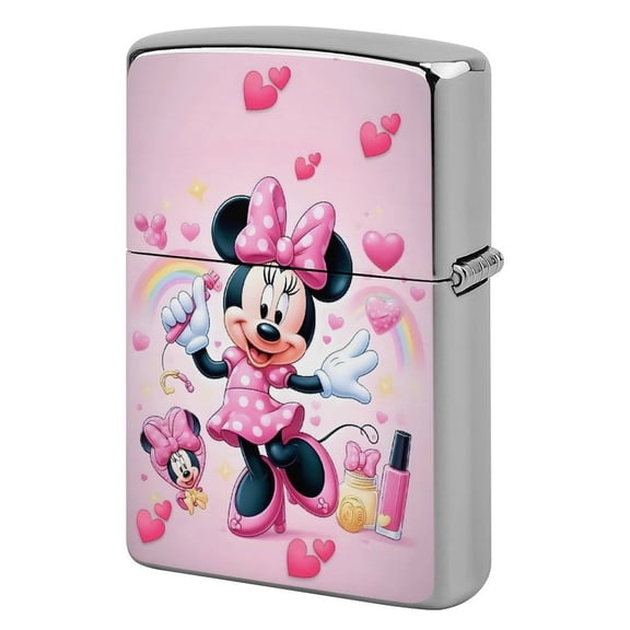 Theme Copper Metal Lighter Shell, Premium Replacement Refillable Lighter Case with Durable Metal Construction, Compatible with Zippo and Most Standard Lighter Models