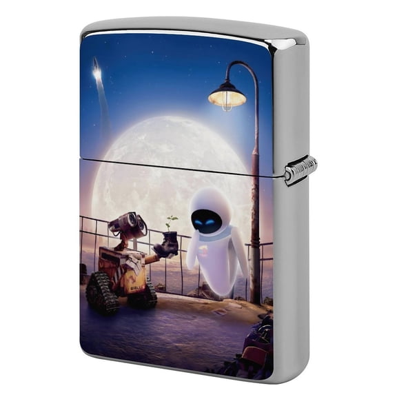 Theme Copper Metal Lighter Shell, Premium Replacement Refillable Lighter Case with Durable Metal Construction, Compatible with Zippo and Most Standard Lighter Models