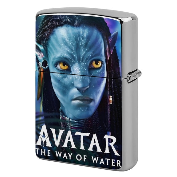 Theme Copper Metal Lighter Shell, Premium Replacement Refillable Lighter Case with Durable Metal Construction, Compatible with Zippo and Most Standard Lighter Models