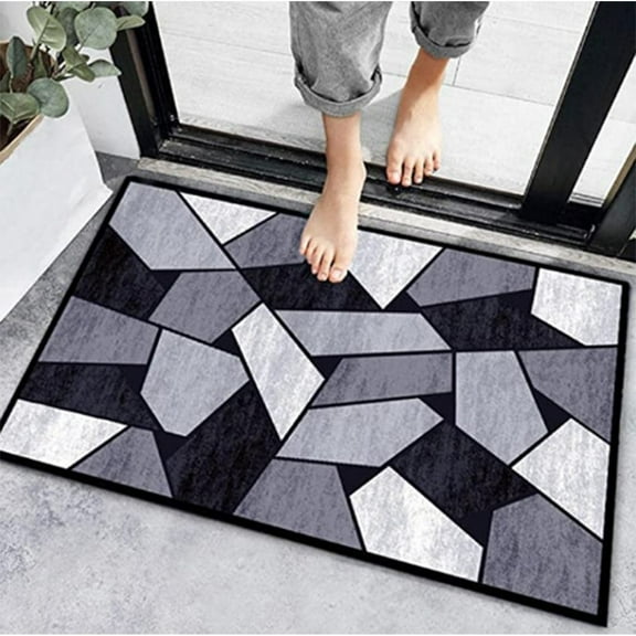 Theme Doormat For Entrance Way Welcome Mat With Slip Back Kitchen Rugs Polyester Carpet,I,Other