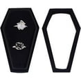 thumbnail image 1 of Theme Jewelry Box Velvet Coffin Ring Box with Sponge Inside for Gothic Wedding Ceremony Gothic Jewelry Organizer, 1 of 7