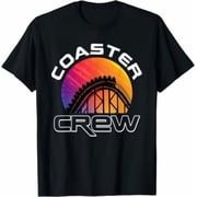 Theme Park Amusement Park Family Coaster Crew T-Shirt