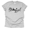 thumbnail image 1 of Theme Park Disney Magical Shirt Family Vacation Tee Disneyworld Unisex T-Shirt Adult Ladies (Gray, X Large), 1 of 6
