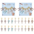 thumbnail image 1 of Theme Stitch Markers Alloy Enamel Crochet Lobster Clasp Charms Locking Stitch Marker with Wine Glass Charm Ring Mixed Color, 1 of 6