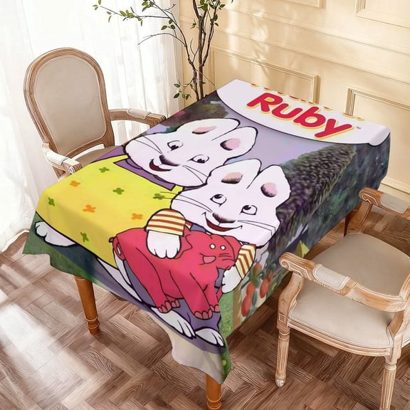 Theme square tablecloth has an iconic print, fits most tables, and is easy to care for perfect gifts for fans friends and family55" x 71"140*180cm