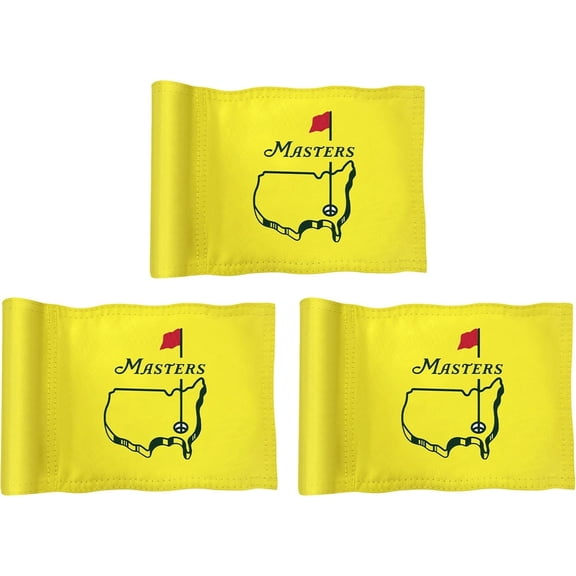Themed Golf Flag Mini, 8x6 Inch, Double-Sided Silk-Screened, Fade-Resistant 420D Nylon, Ideal for Backyard Practice Putting Green