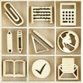 thumbnail image 1 of Themed Mini Wooden Flourishes 45/Pkg Classroom, 1 of 2