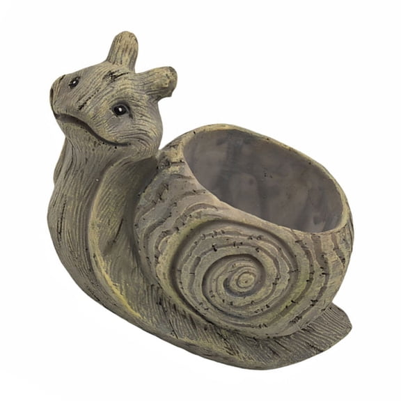 Themed Planter Resin Flower Pots for Indoor Use Unique Turtles/Snail/Hedgehogs Shape Plant Container