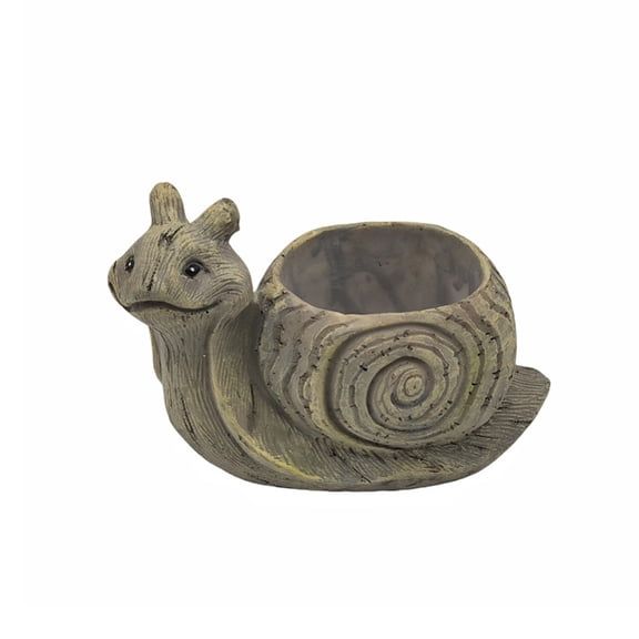 Themed Planter Resin Flower Pots for Indoor Use Unique Turtles/Snail/Hedgehogs Shape Plant Container
