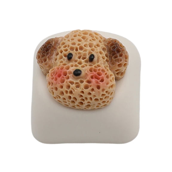 Themed Resin Keycaps With Puppy Designs Perfect For Personalizing Mechanical Keyboards And Enhancing Typing Comfort