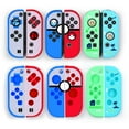 thumbnail image 1 of Themed Silicone Protective Cover Case for Nintendo Switch Joy-Con (Multiple Game Designs), 1 of 21