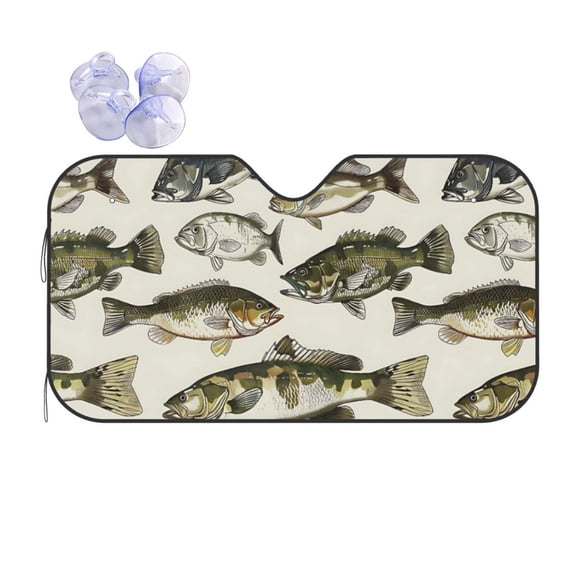 Themed Throw Car Windshield Sun Shade Universal Fit Auto Sun Visor Protector