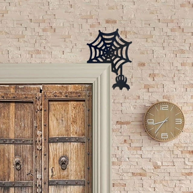 Themed Wall Door And Frame Decorations Featuring Cats And Witchcraft