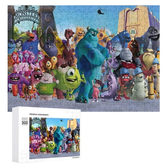 Themed Wooden jigsaw Puzzle for home Decoration or gift for fans friend,family.300pc