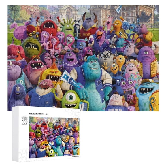 Themed Wooden jigsaw Puzzle for home Decoration or gift for fans friend,family.300pc