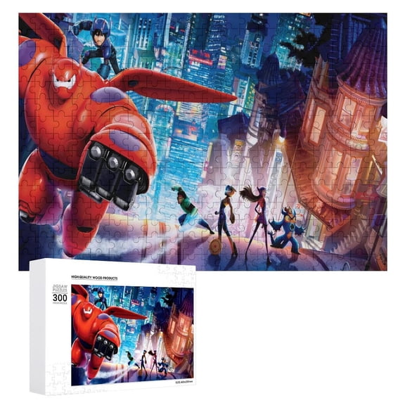 Themed Wooden jigsaw Puzzle for home Decoration or gift for fans friend,family.300pc