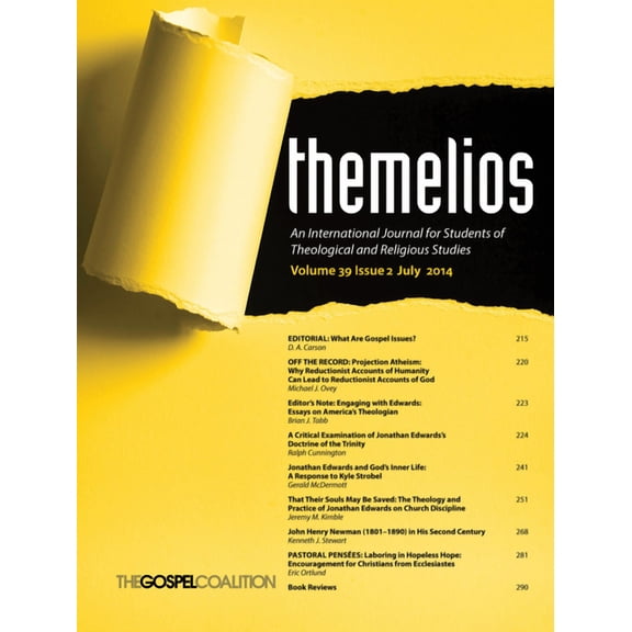 Themelios: Themelios, Volume 39, Issue 2 (Paperback)