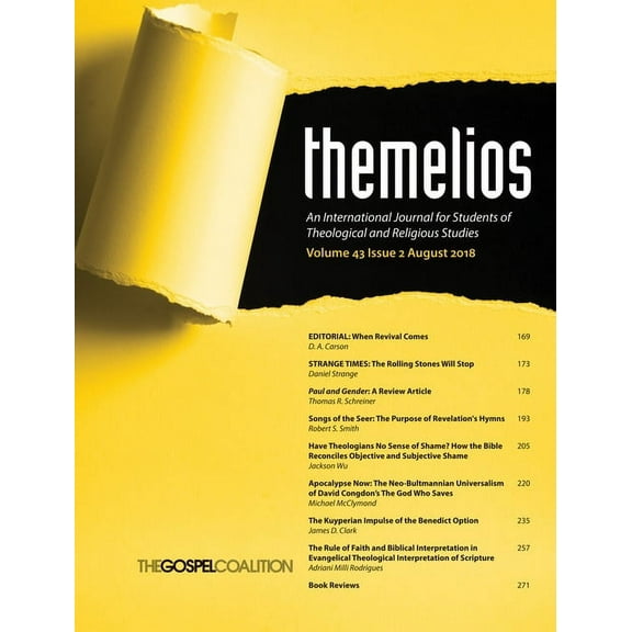 Themelios: Themelios, Volume 43, Issue 2 (Paperback)