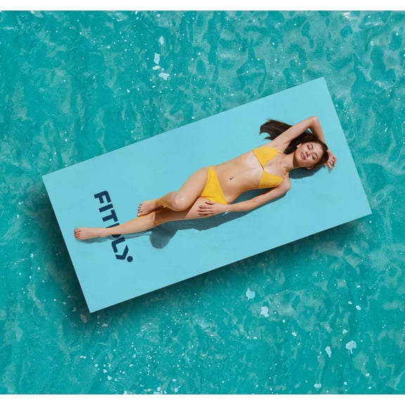 Themis 6/9/11.5 Feet Floating Mat Lily Mat Floating Mat for Endless Fun, 3 Layer Tear Resistant XPE Foam Mat Ideal Mat for Multi-User, Lake, Beach, Pool, Ocean