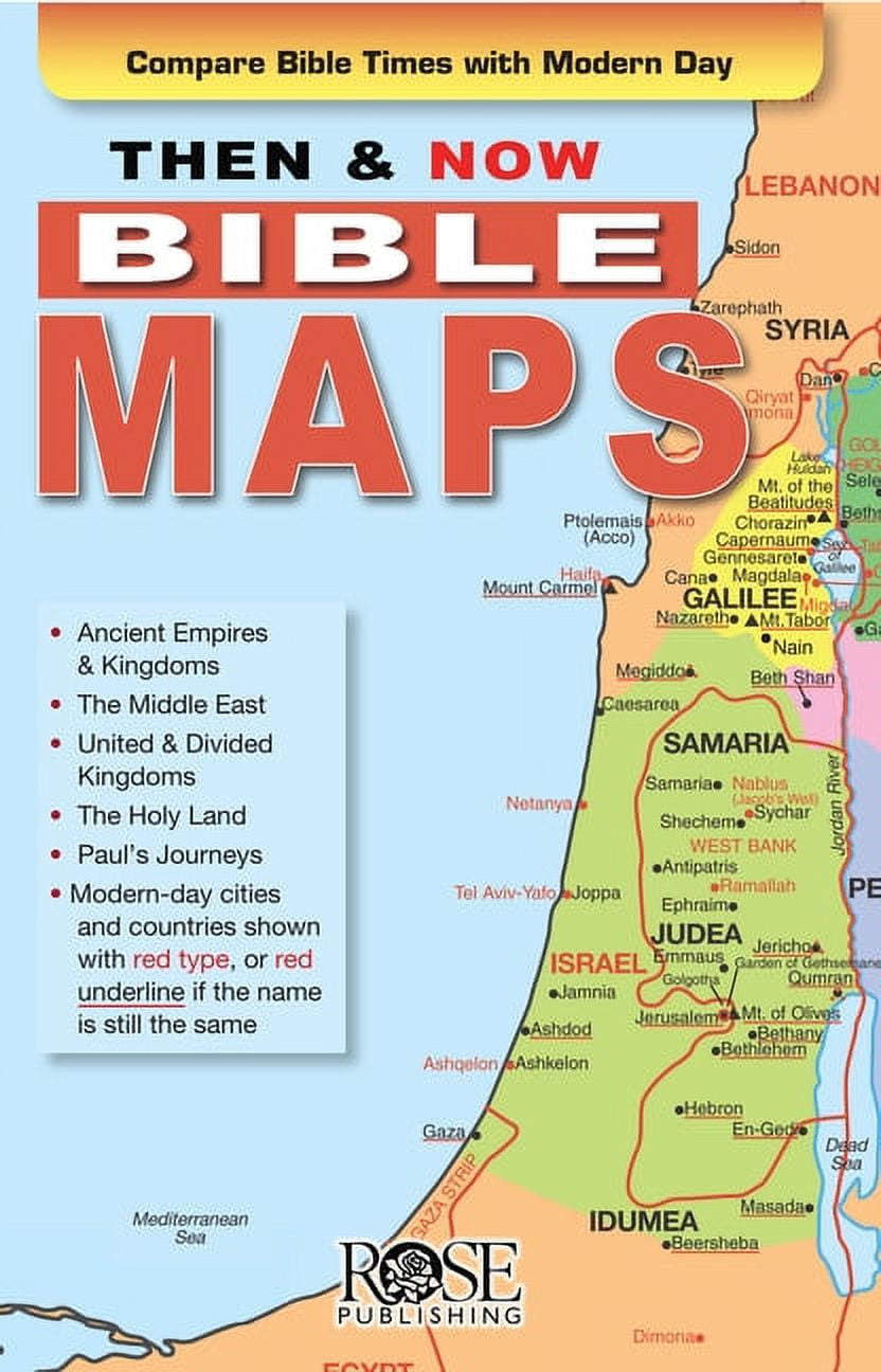 Then &amp; Now Bible Maps : Bible Quick Reference Series (Other 