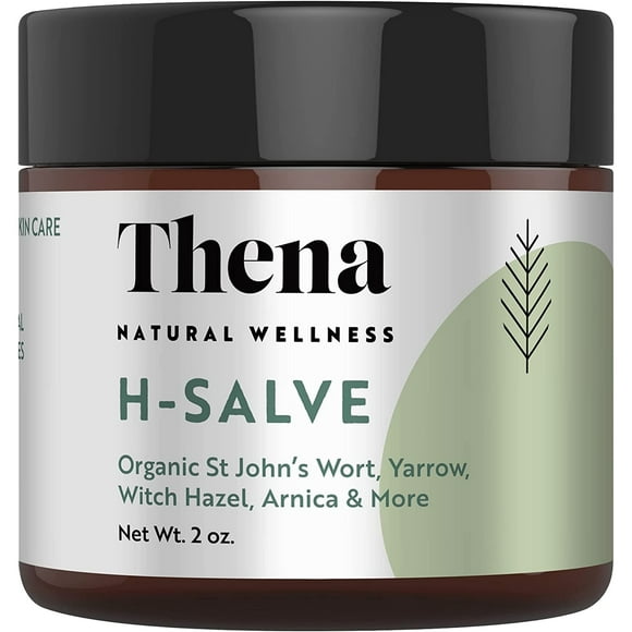 Thena Natural Wellness Hemorrhoid & Fissure Cream, Organic Relief with Witch Hazel, Lavender, 2 oz