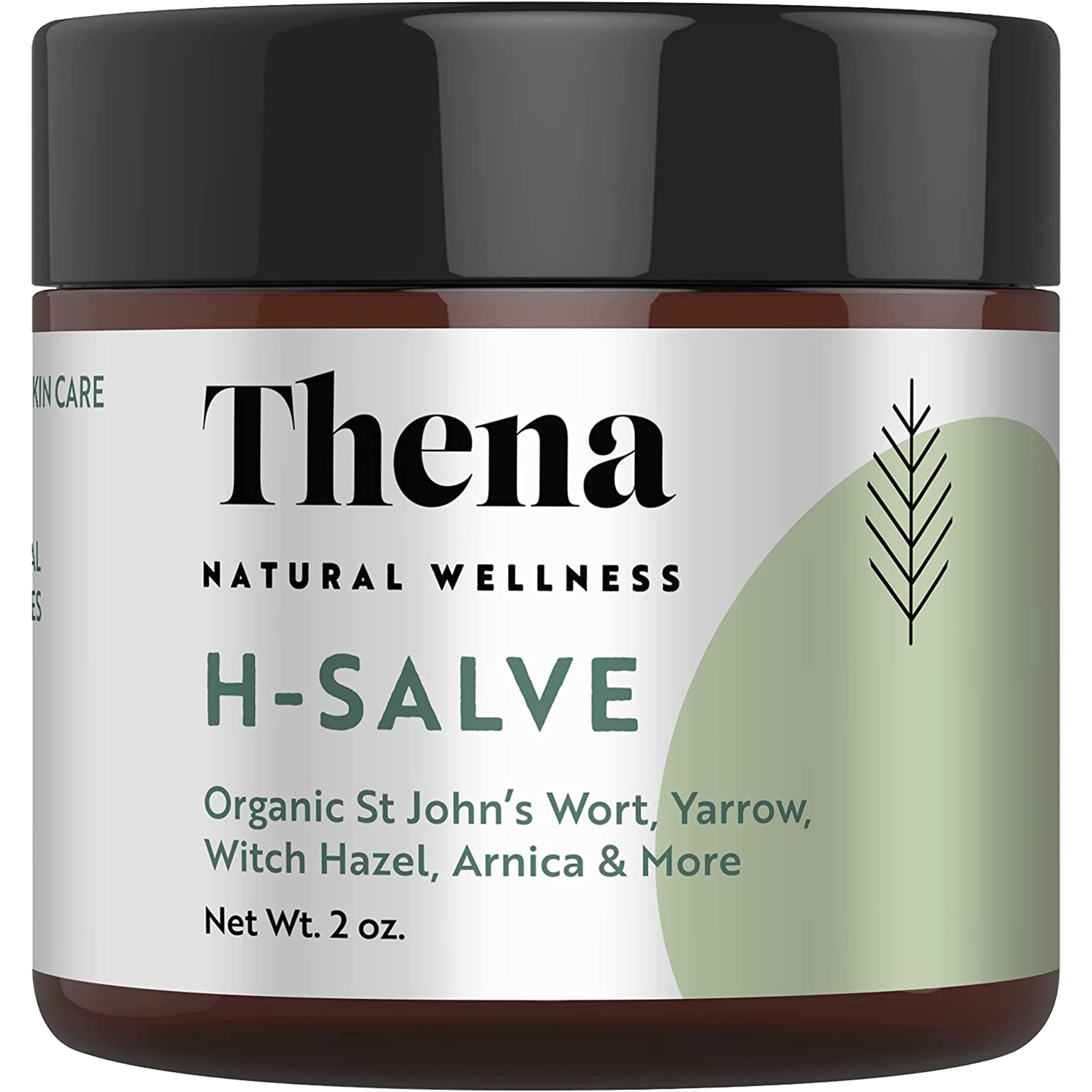 Thena Natural Wellness H Salve Natural Healing Herbal Ointment with Witch Hazel, 2 oz