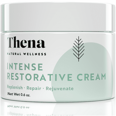 Thena Natural Wellness Intense Restorative Moisturizer for Dry Sensitive Skin Travel Size 0.6 oz