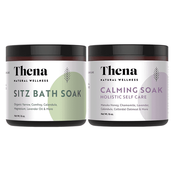 Thena Sitz Bath Soak & Calming Soak Bundle