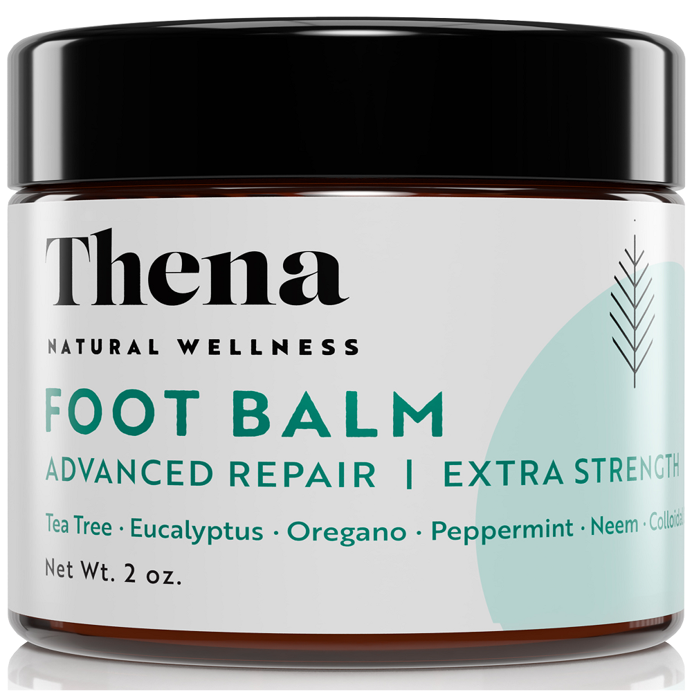 3 Pack Tea Tree Balm Heel Balm for Dry Cracked Feet & Heels Foot