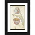 thumbnail image 1 of Theo Colenbrander 12x18 Black Ornate Wood Framed Double Matted Museum Art Print Titled - Tulpen (1917-06-22), 1 of 5