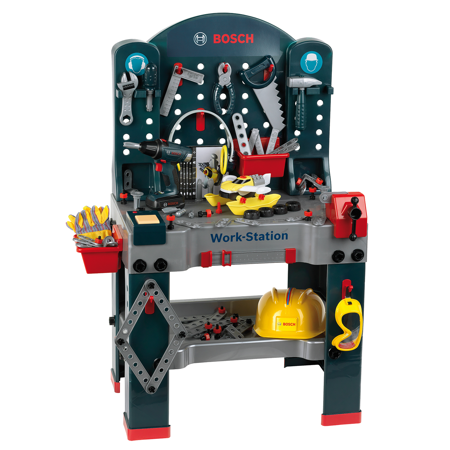 Theo Klein Bosch Jumbo Work Station Workbench DIY Children's Toy Toolset - image 1 of 6