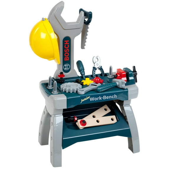 Theo Klein Bosch Junior Workbench Kids Premium Toy Toolset for Ages 3 & Up