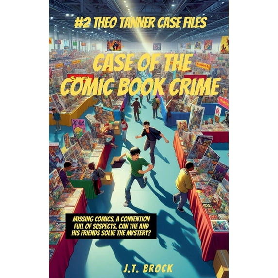Theo Tanner Case Files Case Of The Comic Book Crime, Book 2, (Paperback)